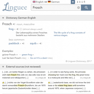 linguee german